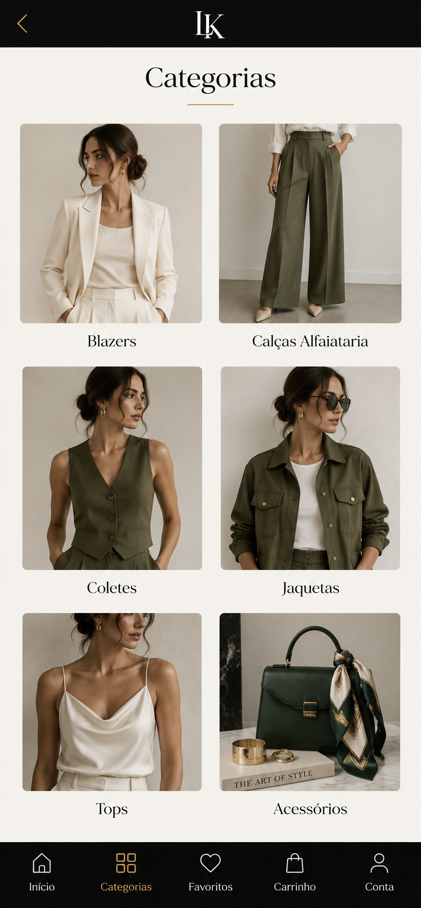 LK LIKE — Categorias
